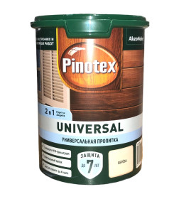 Защита для древесины  Pinotex Universal 2 в 1 береза 0,9л