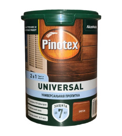 Защита для древесины  Pinotex Universal 2 в 1 орегон 0,9л