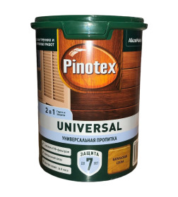 Защита для древесины  Pinotex Universal 2 в 1 карел. сосна 0,9л