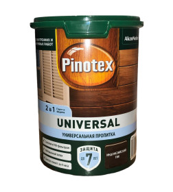 Защита для древесины  Pinotex Universal 2 в 1 индонезийский тик 0,9л