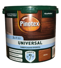 Защита для древесины  Pinotex Universal 2 в 1 орегон 2,5л