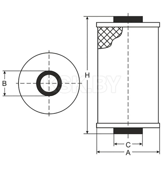 Фильтр масляный SCT SH409 (SH 409) 