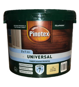 Защита для древесины  Pinotex Universal 2 в 1 CLR 9л