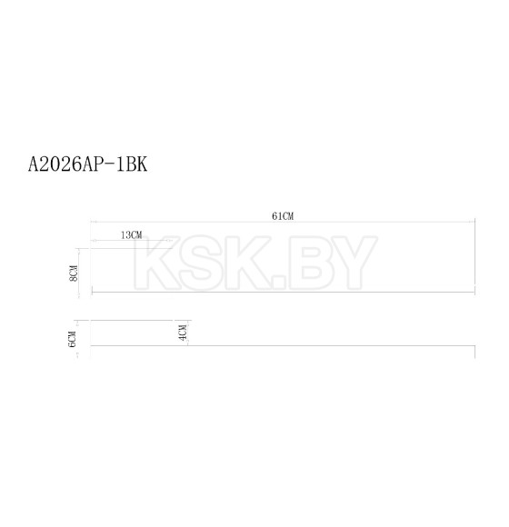 Светильник настенный Arte Lamp SARGAS A2026AP-1BK (A2026AP-1BK) 