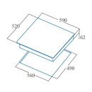 Панель варочная индукционная CATA IBG 6304 BK (IBG 6304 BK) 