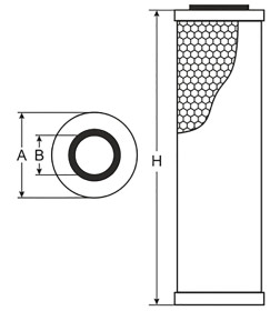 Фильтр масляный SCT SH435P