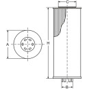 Фильтр масляный SCT SH446P (SH 446 P) 