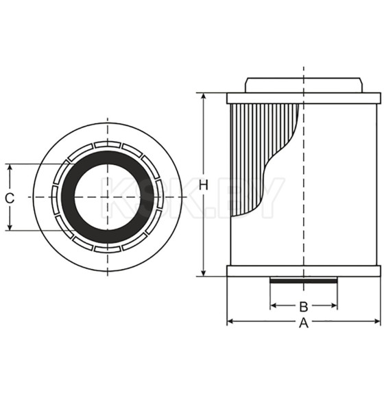 Фильтр масляный SCT SH4052P (SH 4052 P) 