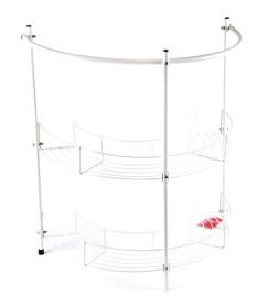 Полка  из стали цвет белый. арт.957723   59*52*30 см