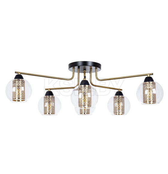 Светильник потолочный Arte Lamp MANCHESTER A7045PL-6BK (A7045PL-6BK) 