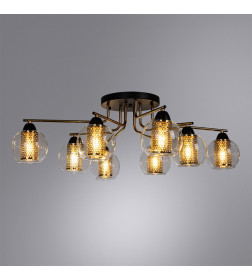 Светильник потолочный Arte Lamp MANCHESTER A7045PL-8BK