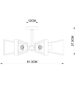 Светильник потолочный Arte Lamp BRUSSELS A8030PL-6WH