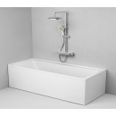 Ванна акриловая Alba Spa Barselona 2.0 прямоугольная  170x75 ВПР0320200100 (ВПР0320200100) 