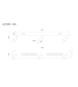 Светильник потолочный Arte Lamp PISCES A2220PL-3GO