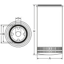 Фильтр масляный SCT SM140 (SM 140) 