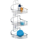 Полка для ванной комнаты угловая из стали с хромовым покрытием.Testrut Касандра арт. 280871 (280871) 