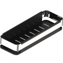 Полка, нержавеющая сталь, черная IDDIS (SHE13SBi44) 