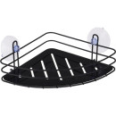 Полка для ванной угловая металлическая  20*20*8 см. (095153) 