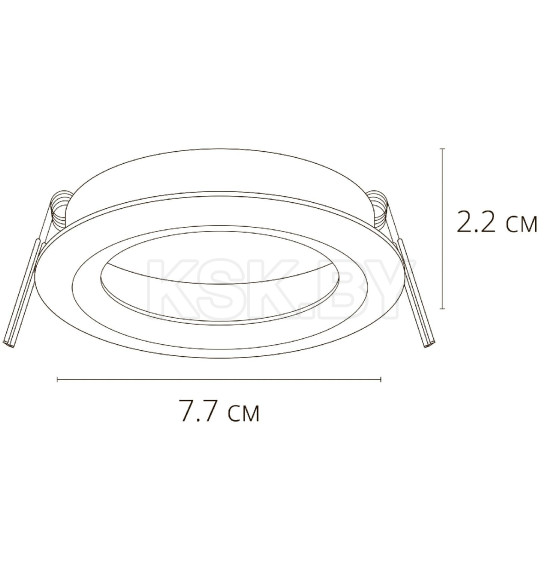 Светильник потолочный Arte Lamp MIRA A2861PL-1WH (A2861PL-1WH) 