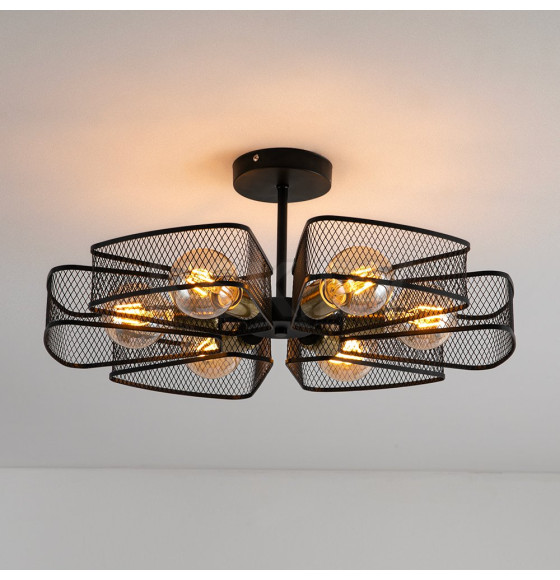 Светильник потолочный Arte Lamp MAASYM A7044PL-6BK (A7044PL-6BK) 