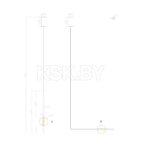 Светильник подвесной Arte Lamp FURUD A2124SP-1BK (A2124SP-1BK) 