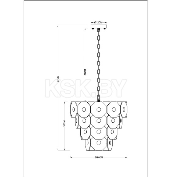 Светильник подвесной Arte Lamp LAMBRUSCO A4069LM-7AB (A4069LM-7AB) 