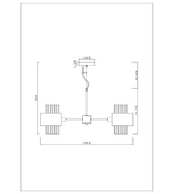 Светильник подвесной Arte Lamp FANTASIA A4076LM-5CC