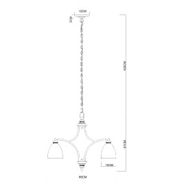 Светильник подвесной Arte Lamp BONITO A9518LM-5BA