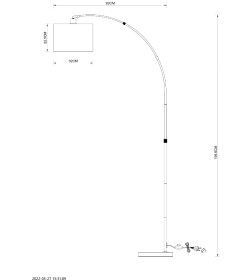 Светильник напольный Arte Lamp PAOLO A4060PN-1PB