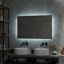 Зеркало Континент Amer Black LED 1000x700 (ЗЛП1523) 