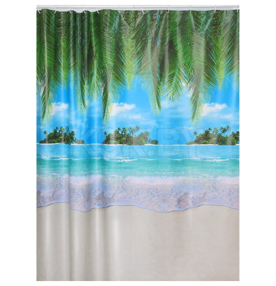 Штора для ванной 180х180 см ПВХ 010D1 (010D1) 