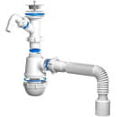 Сифон Ани Грот 1 1/2"*40 с отв.с/м с гибк.трубой 40х40/50 A2015 (A2015) 