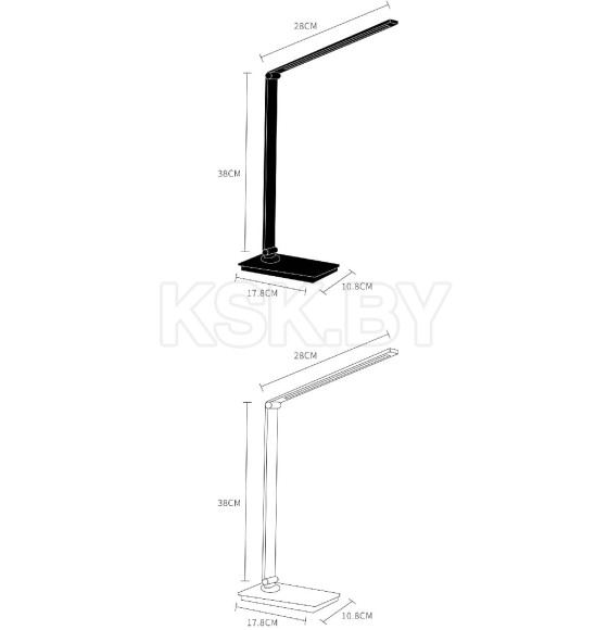 Светильник настольный Arte Lamp EDWARD A5126LT-1WH (A5126LT-1WH) 