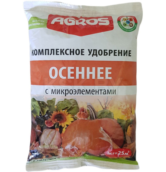 Удобрение Agros  Осеннее с микроэлементами 1 кг