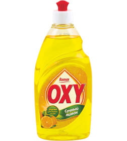 Средство для мытья посуды Romax "OXY" Сочный лимон  450г