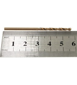 Сверло по металлу  2,5х57 мм Power-Cobalt Р6М5К5 фрезерованное (2 шт.) "Hagwert" 568025