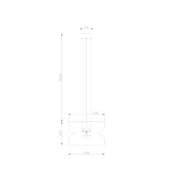 Светильник подвесной Divinare OPAL 5246/33 SP-10