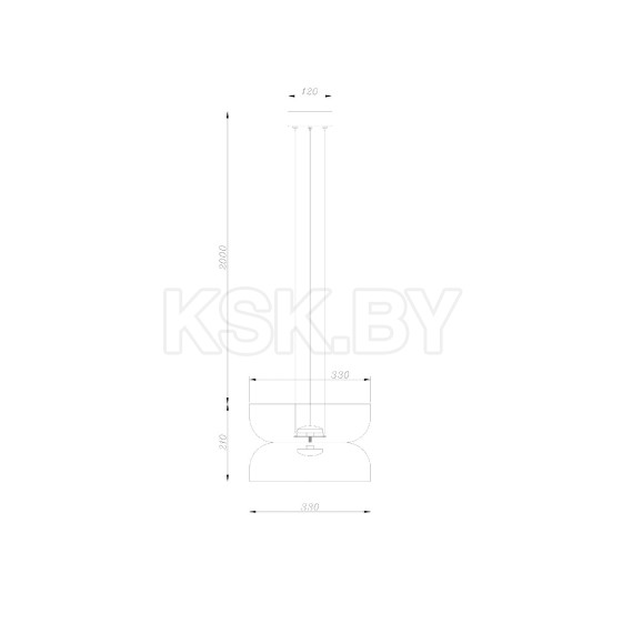 Светильник подвесной Divinare OPAL 5246/33 SP-10 (5246/33 SP-10) 