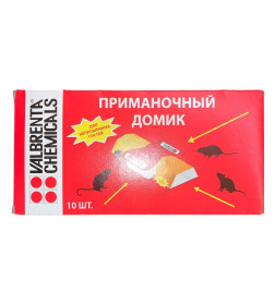 Липкая пластина от мышей Клеелов, 10шт