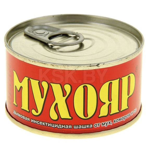 Дымовая инсектицидная шашка от мух, комаров и ос МУХОЯР 100гр