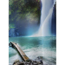 Штора для ванной без колец Tropikhome 180х200 WATERFALL