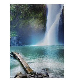 Штора для ванной без колец Tropikhome 180х200 WATERFALL