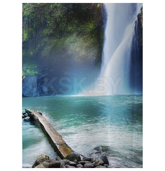 Штора для ванной без колец Tropikhome 180х200 WATERFALL