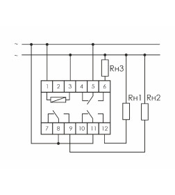 Реле электромагнитное РК-3Р 230В F&F