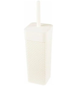 Ёрш для унитаза пластиковый Plast Team OSLO цвет молочный PT1356МЛ-16