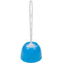 Ёрш для унитаза пластиковый с подставкой "Aqua" (голубая лагуна) BEROSSI АС 19647002 (АС 19647002) 