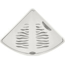 Корзина для белья Regular с откидной крышкой 40 л угловая, (белое облако) Keeplex (KL170011048) 