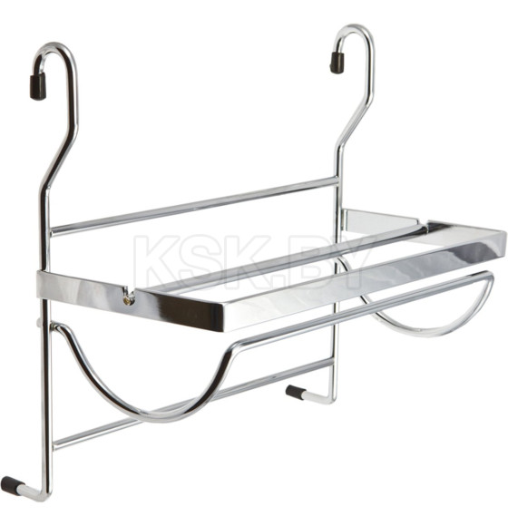 Корзина на рейлинг для бумаги (CWJ207), хром (61219) 