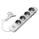 Удлинитель 4 розетки 5м с с/к и выключателем, белый 527-010205-422 MYRA EL-BI (527-010205-422) 