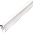Труба овальная 30*15, L-3000  белая (14066) 